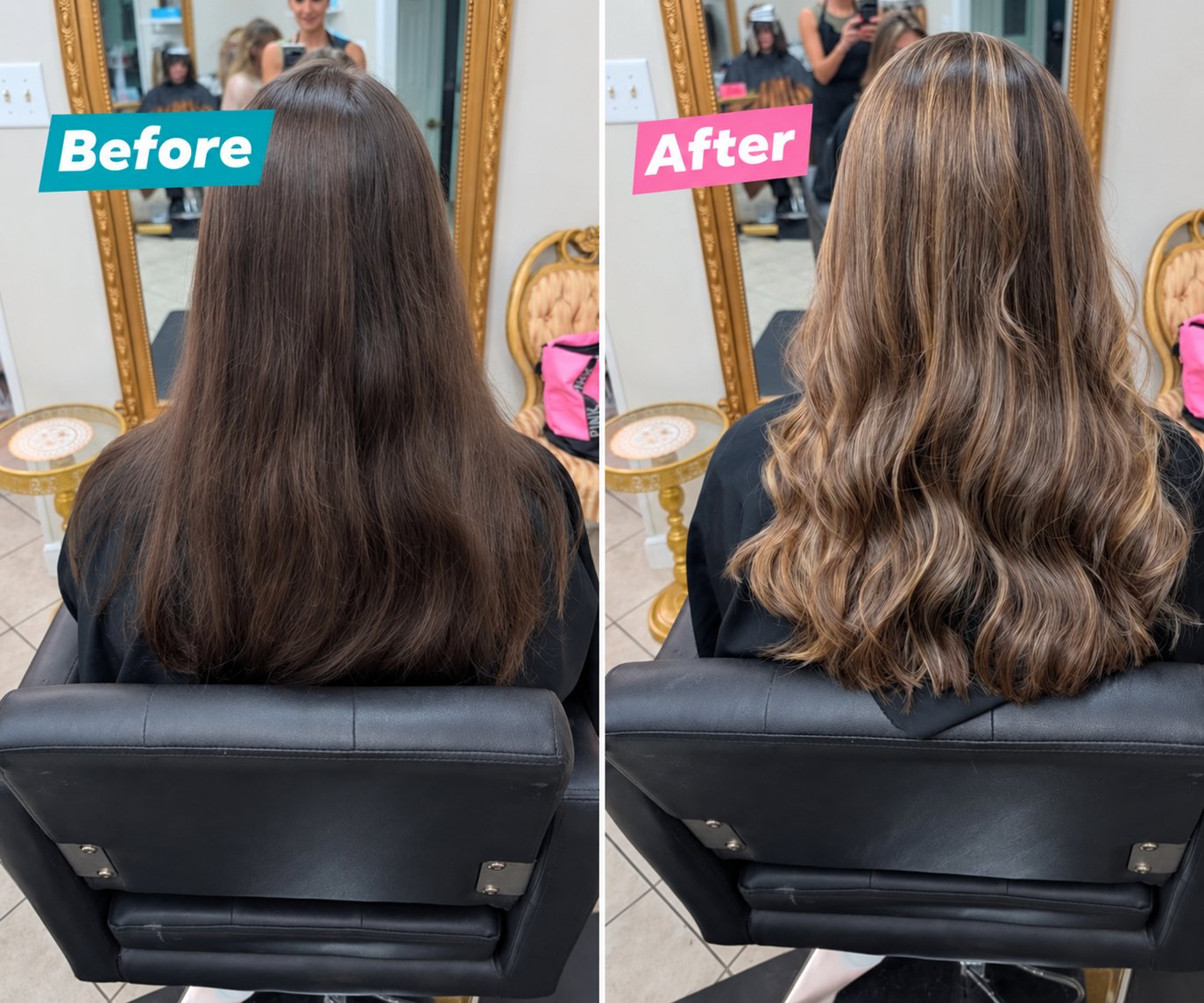 Before and After: Balayage